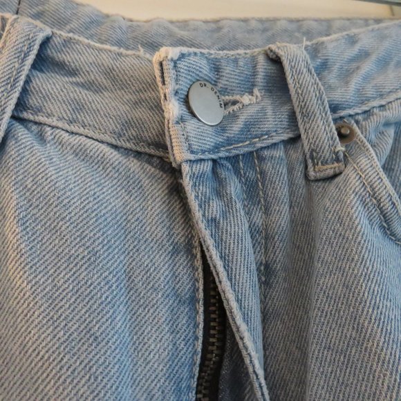 DR. DENIM Donna Pebble Superlight Retro High Rise Wide Leg Jeans - Size 24 - Picture 8 of 15